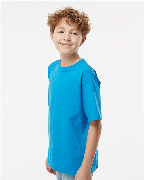 4850 - Youth Gold Soft Touch T-Shirt - M&O - Image 206