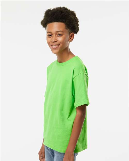 4850 - Youth Gold Soft Touch T-Shirt - M&O - Image 218