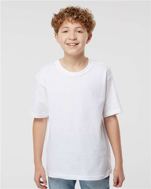 4850 - Youth Gold Soft Touch T-Shirt - M&O - Image 223
