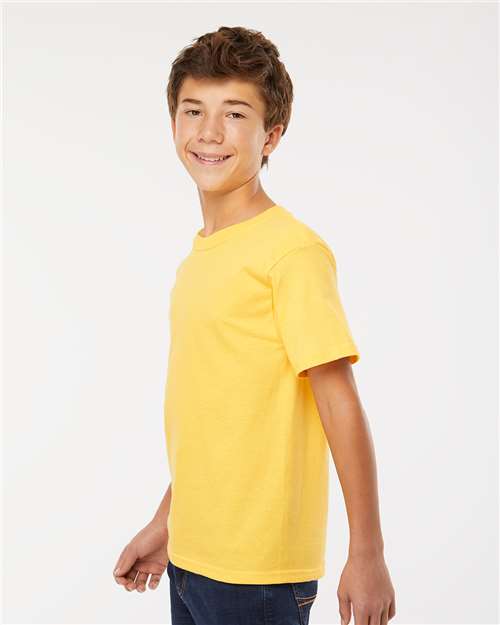 4850 - Youth Gold Soft Touch T-Shirt - M&O - Image 230