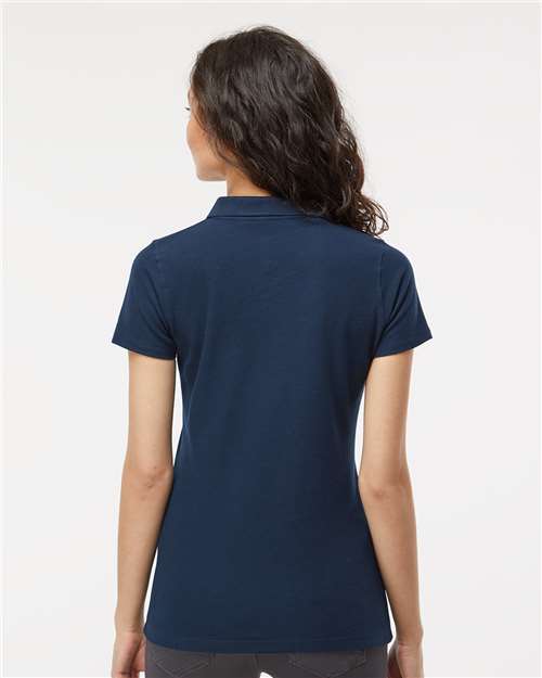 7600 - Women's Ringspun Pique Polo - M&O - Image 9