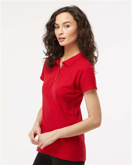 7600 - Women's Ringspun Pique Polo - M&O - Image 14