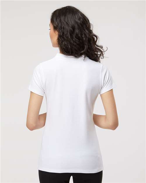 7600 - Women's Ringspun Pique Polo - M&O - Image 21