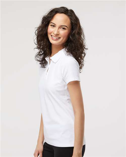7600 - Women's Ringspun Pique Polo - M&O - Image 20