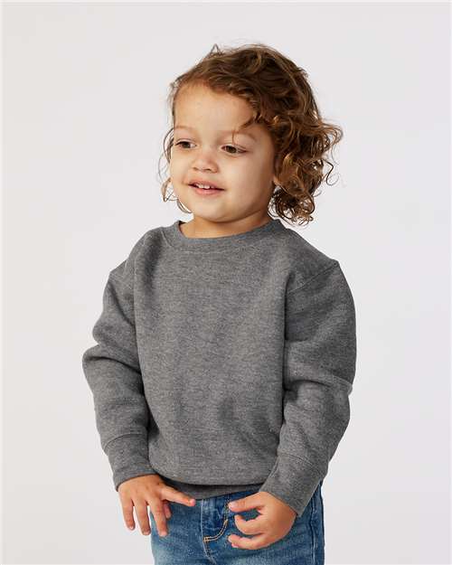 3317 - Toddler Fleece Crewneck Sweatshirt - Rabbit Skins - Image 16