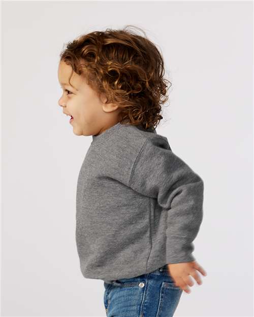 3317 - Toddler Fleece Crewneck Sweatshirt - Rabbit Skins - Image 17