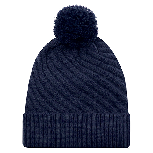 9J210M - Acrylic Pom Pom Cuff Toque - AJM - Image 5