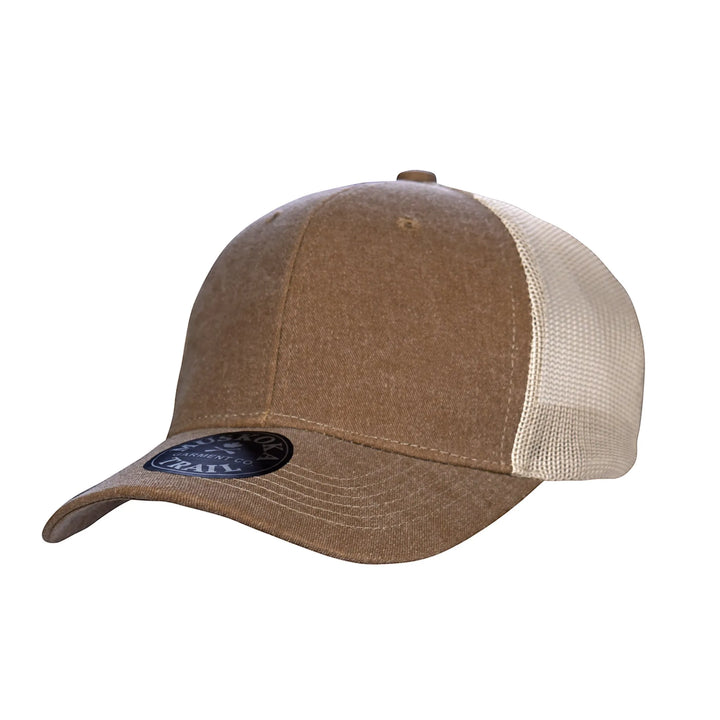 H08360 - TRAILHEAD - Pigment Dyed Snap Back Trucker Cap - CSW - Image 6