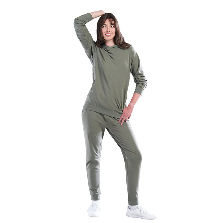 P00866 - Globetrotter - Ladies French Terry Performance Jogger - CSW - Image 2