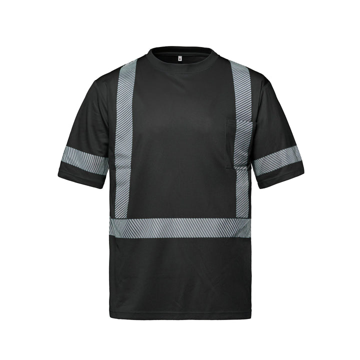 S05980 - LUMEN - Hi-VIS T-shirt with Segmented Stripes - CSW - Image 4