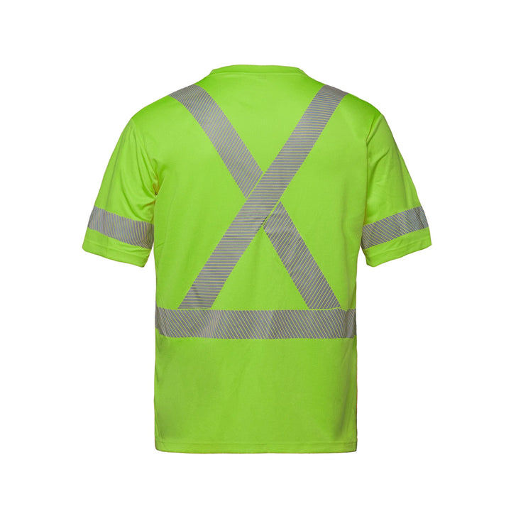 S05980 - LUMEN - Hi-VIS T-shirt with Segmented Stripes - CSW - Image 3