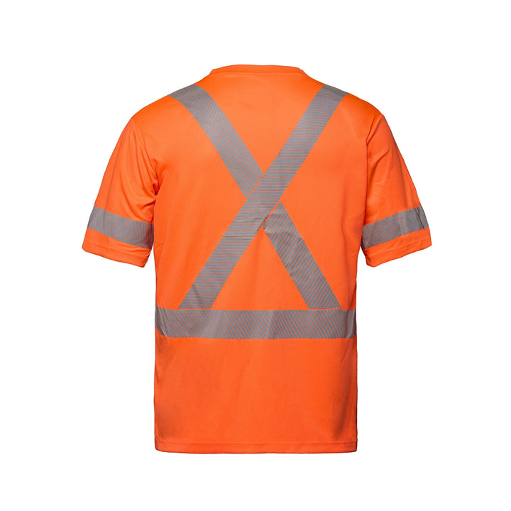 S05980 - LUMEN - Hi-VIS T-shirt with Segmented Stripes - CSW - Image 9