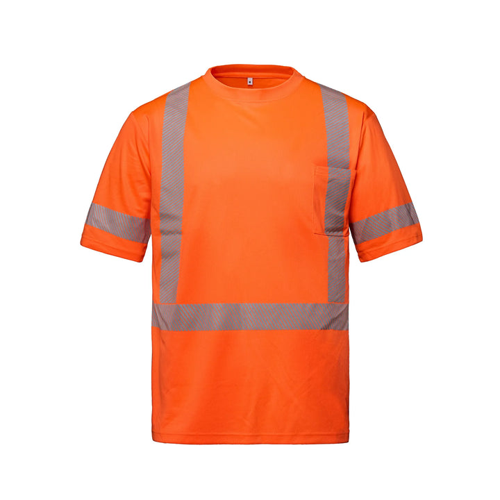 S05980 - LUMEN - Hi-VIS T-shirt with Segmented Stripes - CSW - Image 8