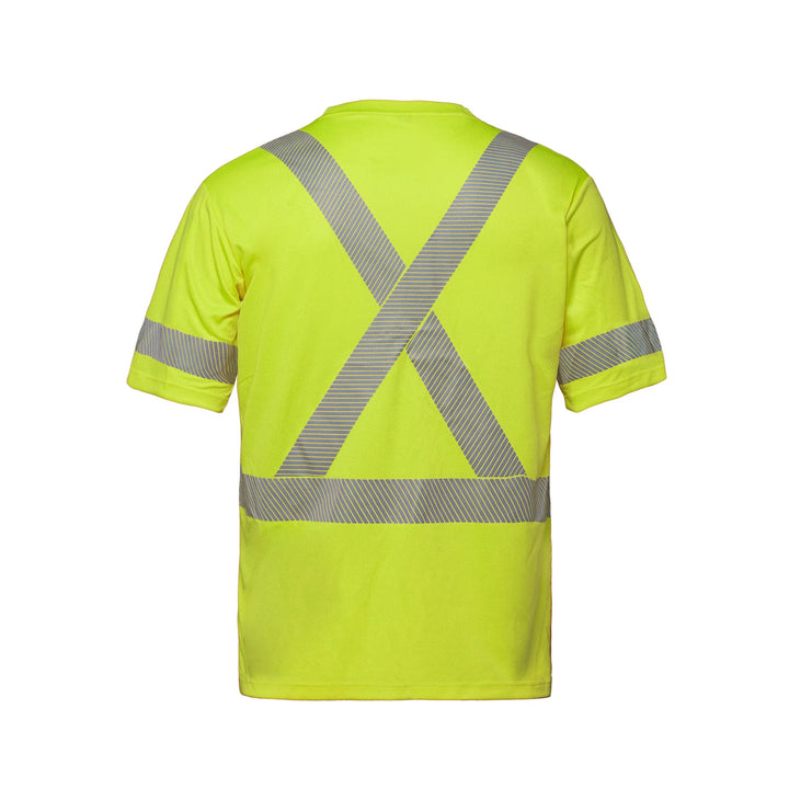 S05980 - LUMEN - Hi-VIS T-shirt with Segmented Stripes - CSW - Image 7