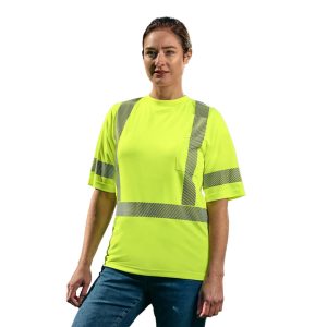 S05980 - LUMEN - Hi-VIS T-shirt with Segmented Stripes - CSW