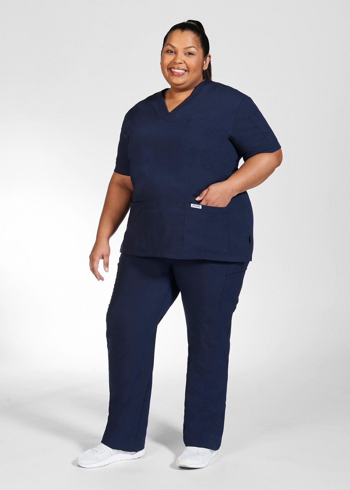 P4011 - The Jesse Drawstring/Elastic Waist Scrub Pant - MOBB - Image 3