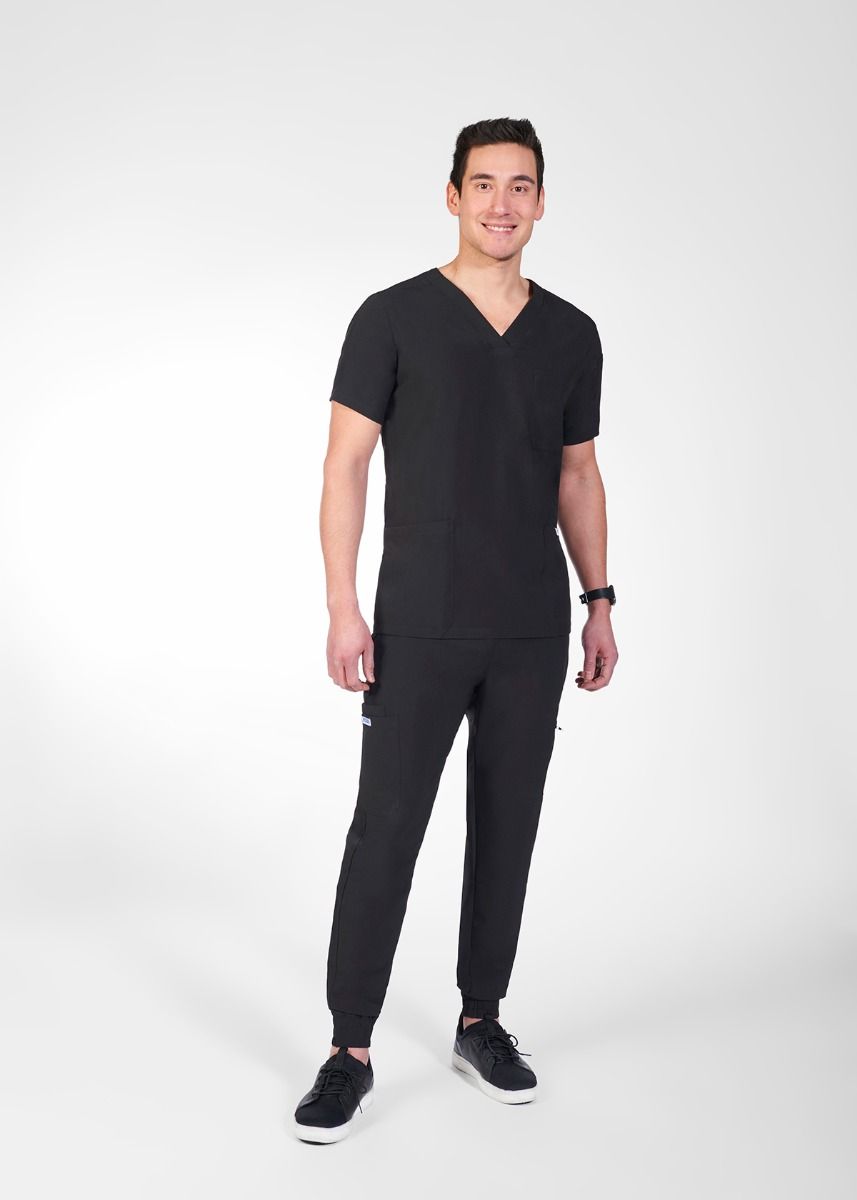 P7011 - The Adrian Jogger Fit Pant with elastic drawstring - MOBB - Image 6