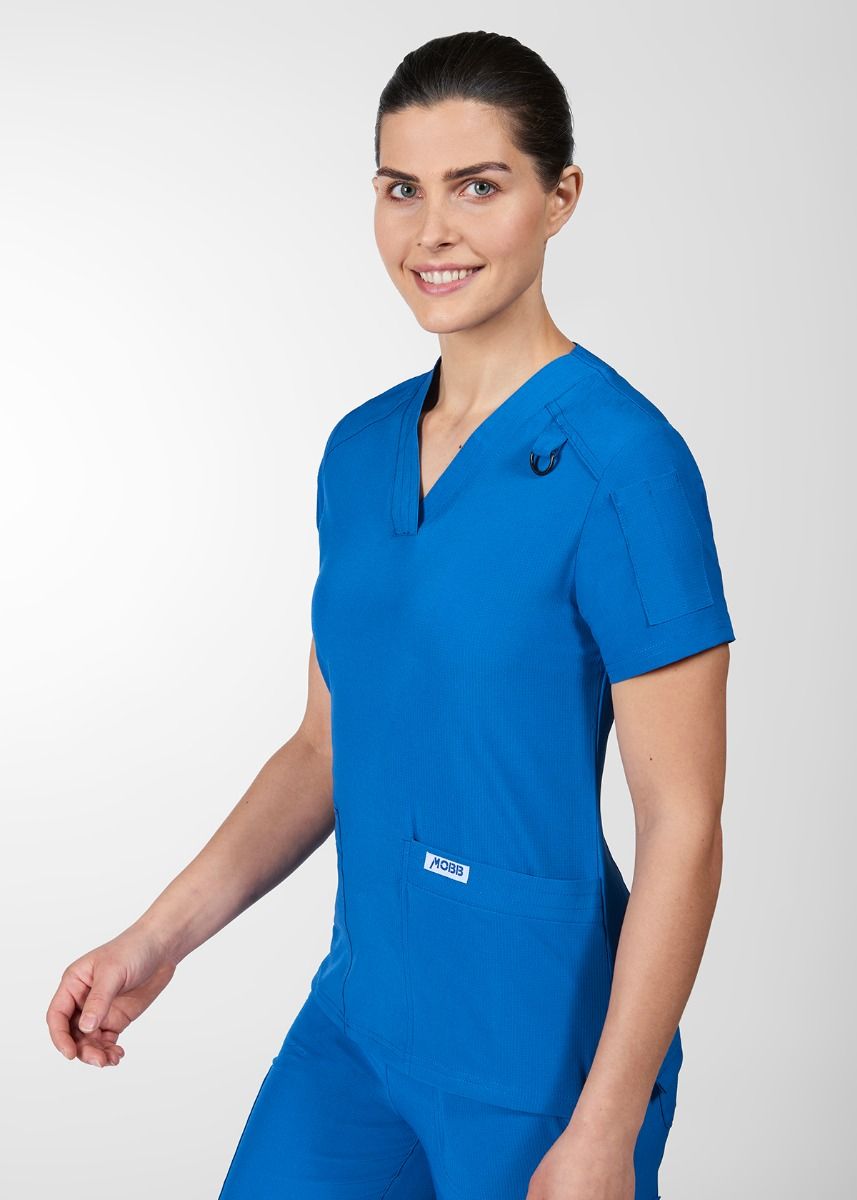 T8010 - The DeeDee V-Neck Scrub Top - MOBB - Image 3