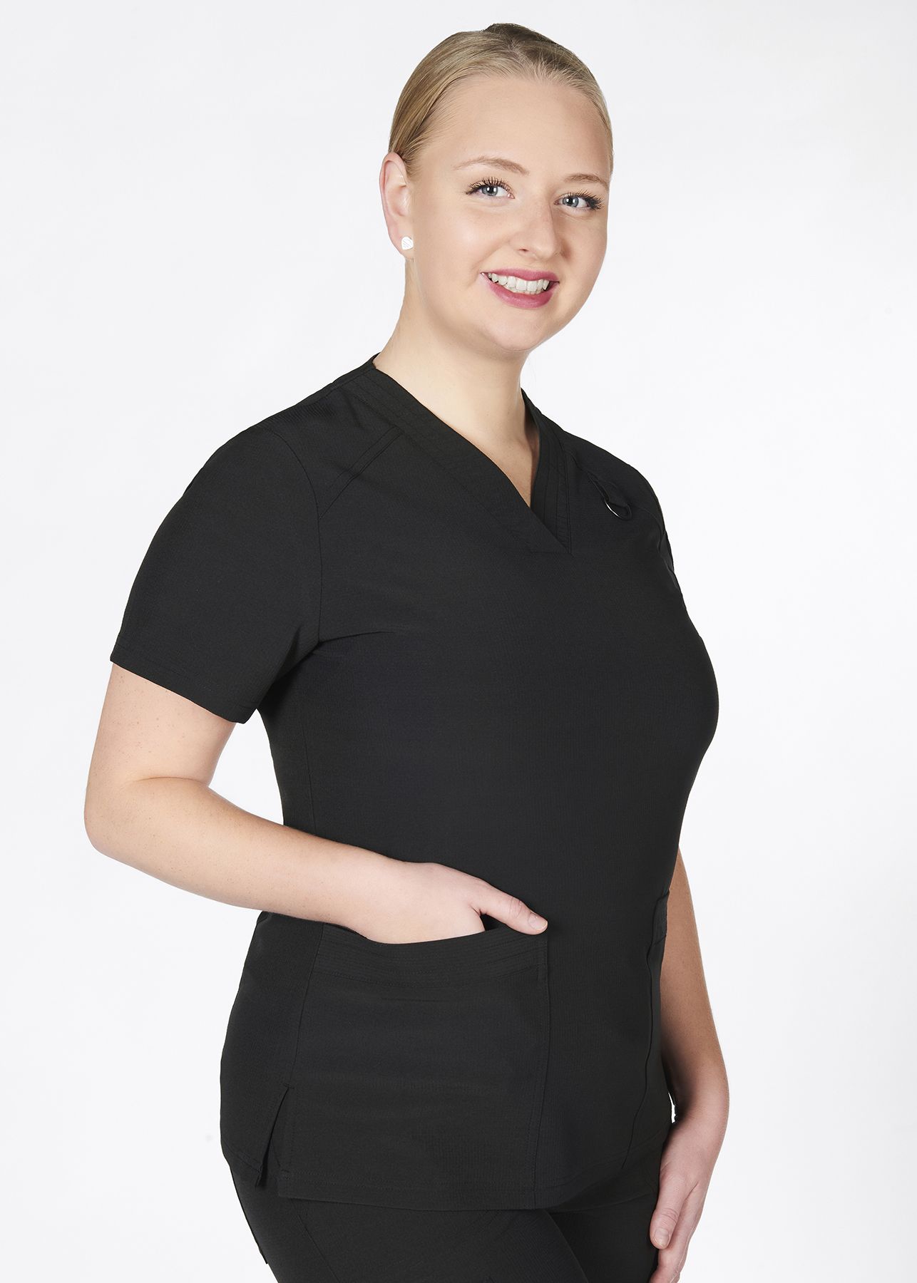 T8010 - The DeeDee V-Neck Scrub Top - MOBB - Image 9