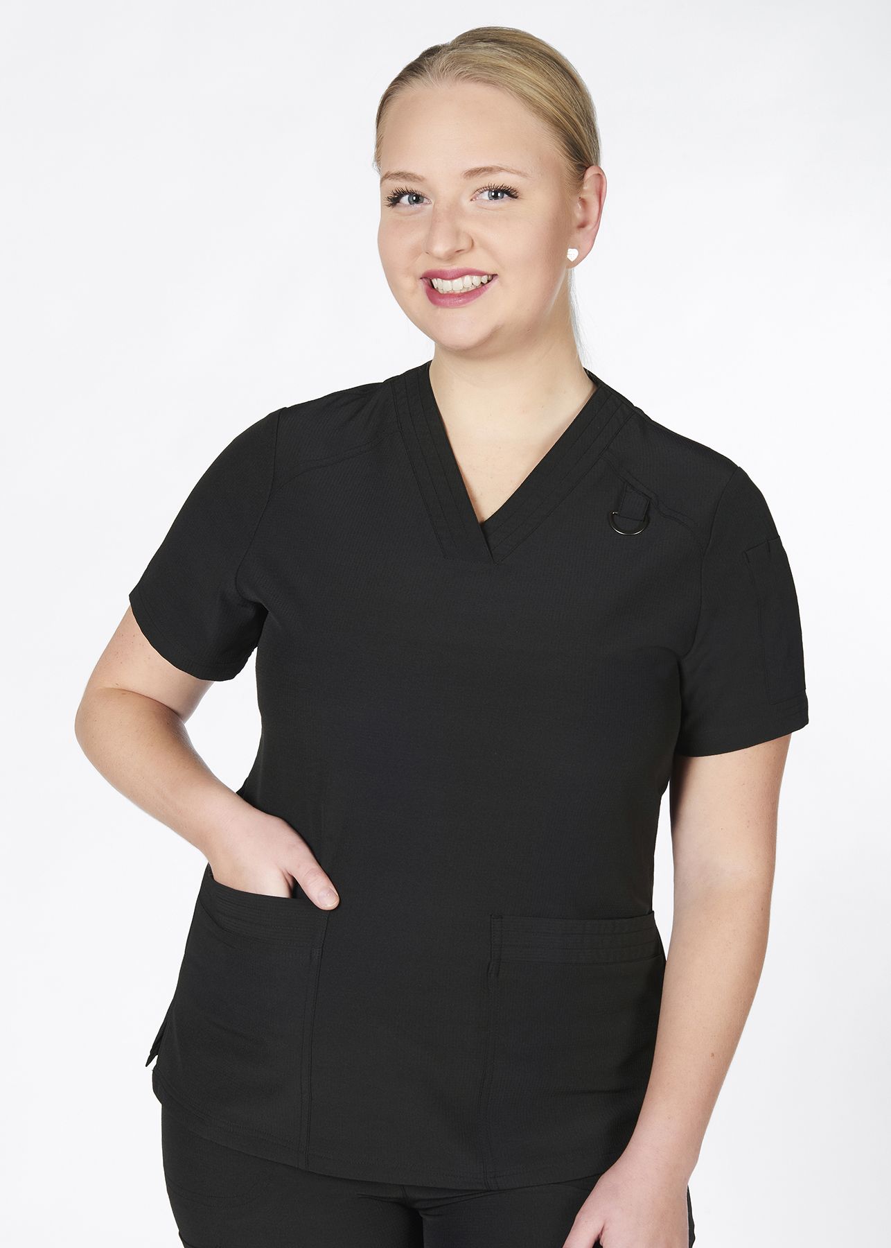 T8010 - The DeeDee V-Neck Scrub Top - MOBB - Image 7