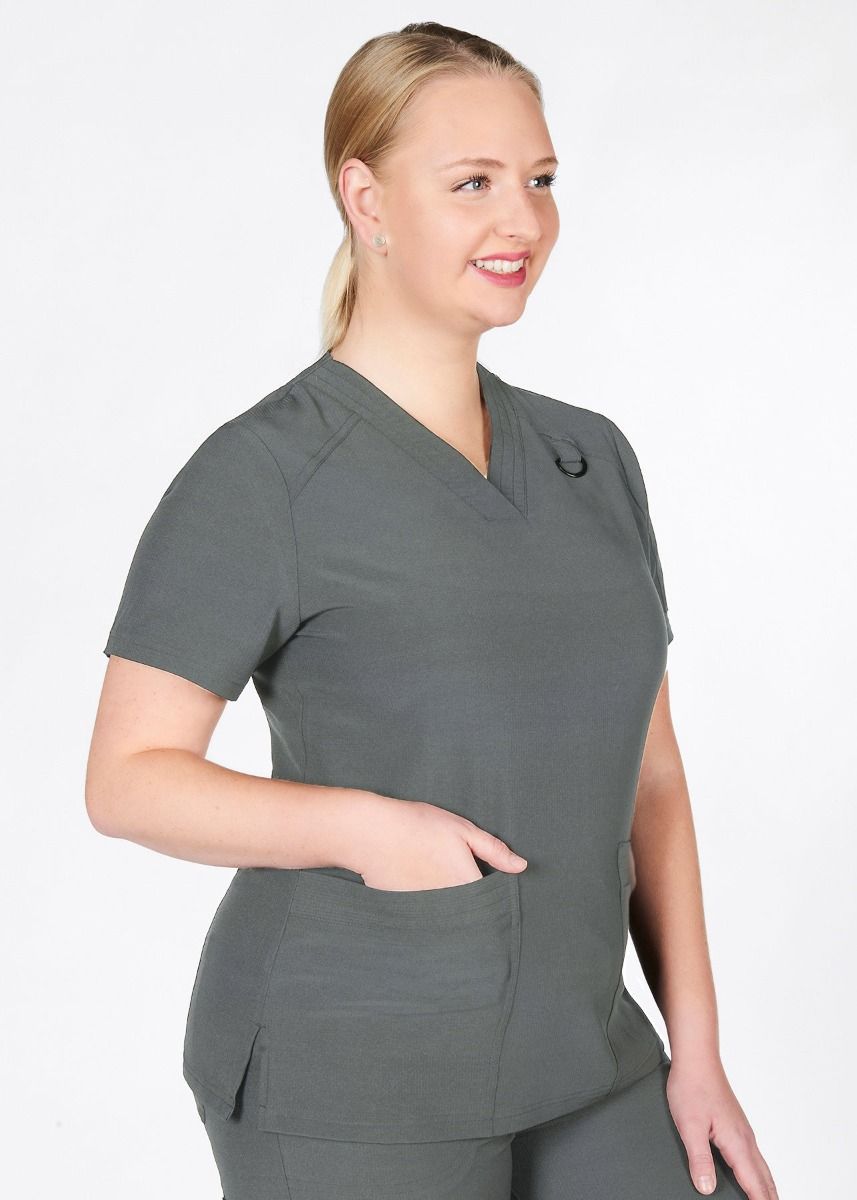 T8010 - The DeeDee V-Neck Scrub Top - MOBB - Image 13