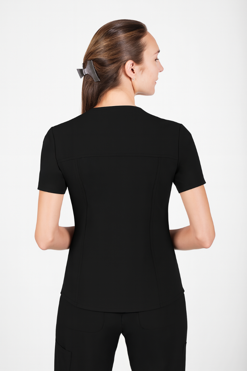 T8030 - The Angela V- neck Scrub Top - MOBB - Image 6