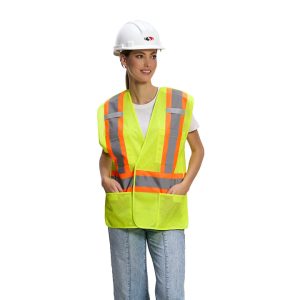 L01155 - Sentinel - Mesh Hi-Vis 5 Point Tear-away Vest - Dual Sized - CSW
