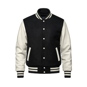L6085Y - Varsity - YOUTH Melton and Leather Varsity Jacket - CSW