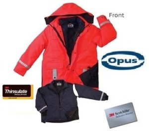 PJ503 - 5in1 4 Seasons Safety Rain Parka - OPUS