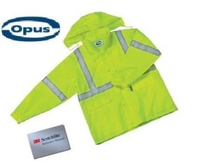 SJ11 - Safety Rain Jacket - OPUS