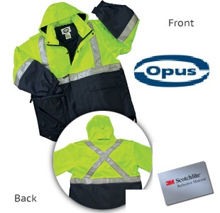 SJ12 - Duty Safety Rain Jacket Two Tone - OPUS
