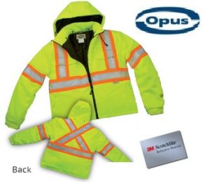 SJ121 - Safety Parka "Opus" Insulated - OPUS