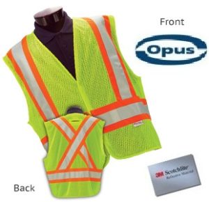 SV202 - Five Points Tear Away Safety Vest - OPUS