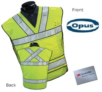 SV56 - Detachable & Expandable Safety Vest (Oxford) - OPUS